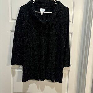 Black & Silver Sweater